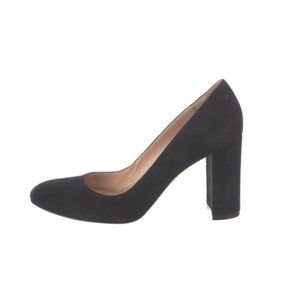 Gianvito Rossi Black Suede Pumps Size 39EU, 9US